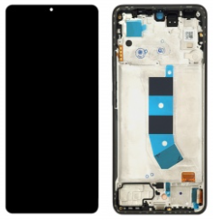 Pantalla completa con marco para Xiaomi Redmi Note 13 4G negra original