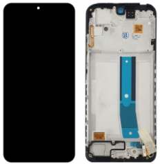Pantalla completa con marco para Xiaomi Redmi Note 12S negra original nueva