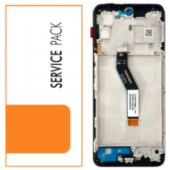 Pantalla completa con marco para Xiaomi Redmi Note 11 5G negra original China