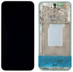 Pantalla completa con marco para Samsung Galaxy A26 5G A266 verde original