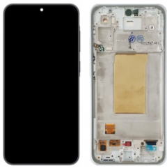 Pantalla completa para Samsung Galaxy A36 5G A366 gris/plata original