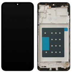 Pantalla completa con marco para Samsung Galaxy A16 4G A165 negra TFT