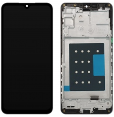 Pantalla completa con marco para Samsung Galaxy A16 5G A166 negra TFT