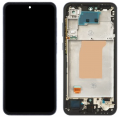 Pantalla completa con marco para Samsung Galaxy A35 5G A356 navy TFT