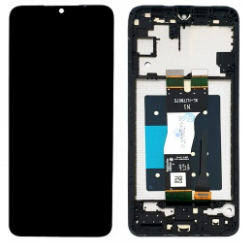 Pantalla completa con marco para Samsung Galaxy A05S A057G negra original China