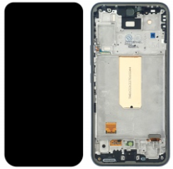 Pantalla completa con marco para Samsung Galaxy A54 5G A546 negra original(Assembled)