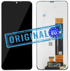 Pantalla completa sin marco para Samsung Galaxy A23 5G A236 negra original EU