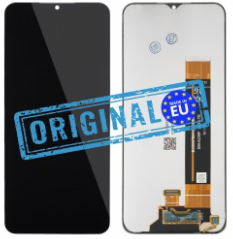 Pantalla completa sin marco para Samsung Galaxy A23 4G A235 negra original EU