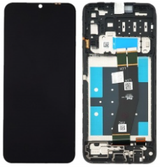 Pantalla completa con marco para Samsung Galaxy A14 4G A145P/R negra original