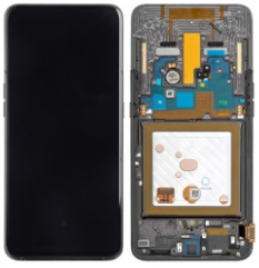 Pantalla completa con marco para Samsung Galaxy A80 A805 negra original