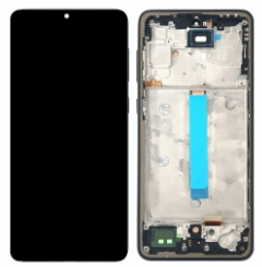 Pantalla completa con marco para Samsung Galaxy A33 5G A336 negra TFT