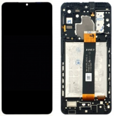 Pantalla completa con marco para Samsung Galaxy A32 5G A326 negra original reparada Versión CDOT