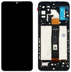 Pantalla completa con marco para Samsung Galaxy A32 5G A326 Versión CDOT negra original China