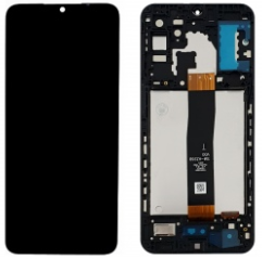 Pantalla completa con marco para Samsung Galaxy A32 5G A326 Versión V00 T negra original China