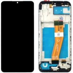 Pantalla completa con marco para Samsung Galaxy A03 A035G 162mm negra original China