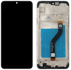 Pantalla completa con marco para Samsung Galaxy A20S A207F negra original China