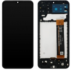 Pantalla completa con marco para Samsung Galaxy A13 4G 2022 A135 negra original China
