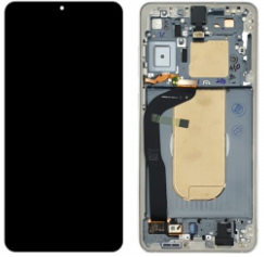 Pantalla completa con marco para Samsung Galaxy S25 Edge 5G S937 plata original