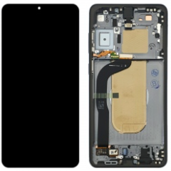 Pantalla completa con marco para Samsung Galaxy S25 Edge 5G S937 negra original
