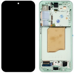 Pantalla completa con marco para Samsung Galaxy S25 5G S931 verde original