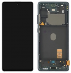 Pantalla completa con marco para Samsung Galaxy S20 FE 5G G780 G781 navy original(Assembled)