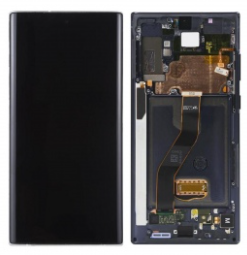 Pantalla completa con marco para Samsung Galaxy Note 10 Plus N975F negra original