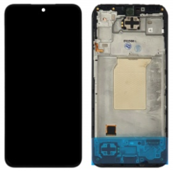 Pantalla completa con marco para Samsung Galaxy M35 5G M356 negra original