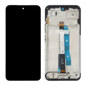 Pantalla completa con marco para Xiaomi Redmi 15 4G big glass negra original