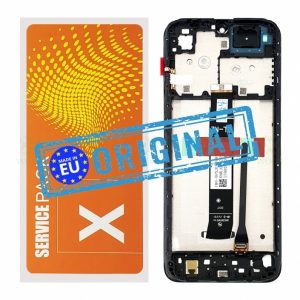 Pantalla completa con marco para Xiaomi Redmi A2/A2 Plus negra original(Service Pack) EU