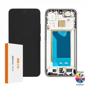 Pantalla completa con marco para Xiaomi 15T 5G gris original