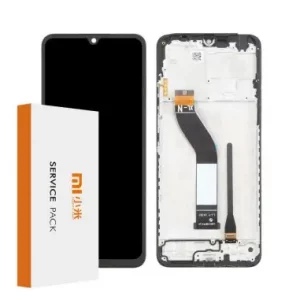 Pantalla completa con marco para Xiaomi Redmi 14C negra original China