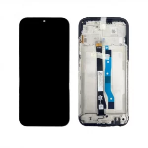 Pantalla completa con marco para Xiaomi Redmi 15C 4G 25078RA3EA negra original Versión Europea