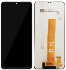 Pantalla completa sin marco para Samsung Galaxy A02 A022F/M12 M127 negra original(V01T)