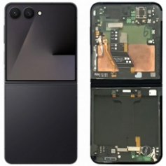 Pantalla completa con marco para Samsung Galaxy Z Flip 7 FE 5G F761 negra original