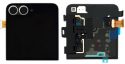 Pantalla completa exterior para Samsung Galaxy Z Flip 6 5G F741 plata original