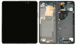 Pantalla completa con marco para Samsung Galaxy Z Fold 5 5G SM-F946 negra original(Service Pack)