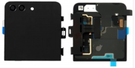 Pantalla completa exterior para Samsung Galaxy Z Flip 5 5G F731 negra original