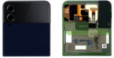Pantalla completa para Samsung Galaxy Z Flip 4 5G F721B navy original