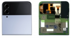 Pantalla completa para Samsung Galaxy Z Flip 4 5G F721B azul original