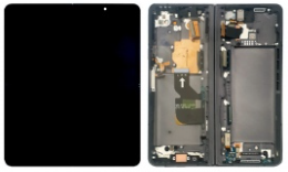 Pantalla completa con marco para Samsung Galaxy Z Fold 4 5G SM-F936 negra original