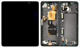 Pantalla completa con marco para Samsung Galaxy Z Fold 4 5G SM-F936 negra original desmontaje