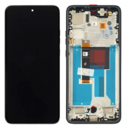 Pantalla completa con marco para Motorola Moto Edge 60 Neo negra original