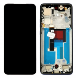 Pantalla completa con marco para Moto Edge 50 Neo gris