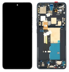 Pantalla completa con marco para Motorola Edge 50 Pro XT2403 negra original