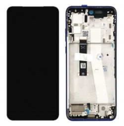 Pantalla completa con marco para Motorola Edge 30 Neo XT2245-1 violeta original