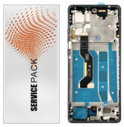 Pantalla completa con marco para Motorola Moto G85 5G XT2427-3 negra original China