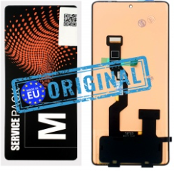 Pantalla completa para Motorola Moto G85 XT2427-3/Edge 50 Fusion negra(Service Pack) EU
