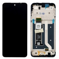 Pantalla completa con marco para Motorola Moto G34 5G XT2363-2 negra original