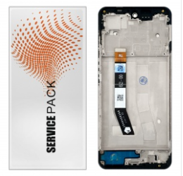 Pantalla completa con marco para Motorola Moto G54 5G XT2343 negra original China