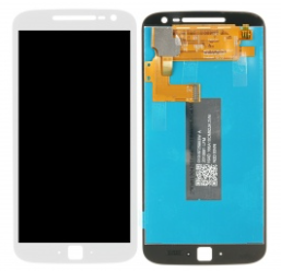 Pantalla completa para Moto G4 Plus XT1642 blanca